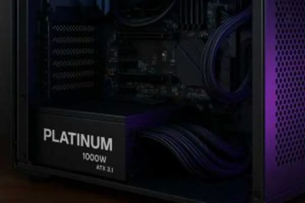 پاور 1000 وات Platinum ATX 3.1؛ نهایت پایداری انرژی برای گیمرها