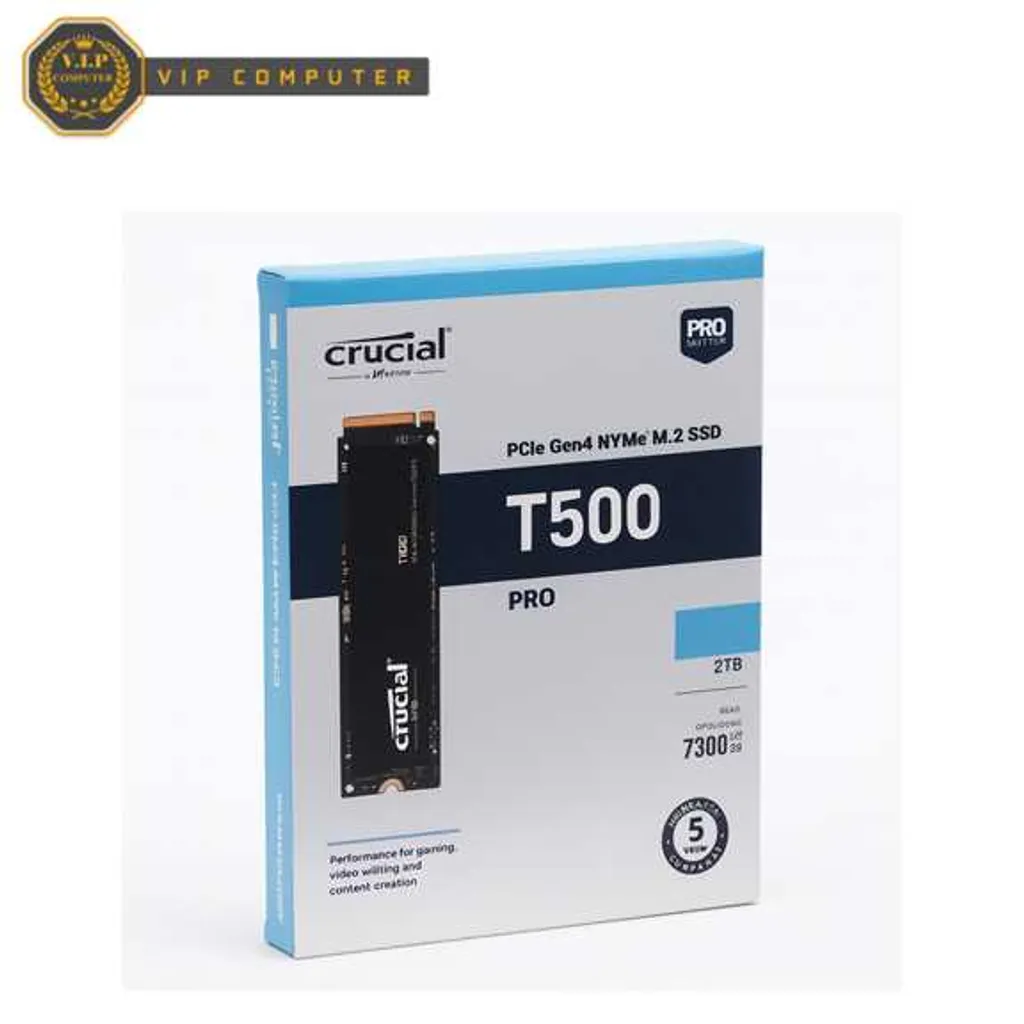 اس اس دی CRUCIAL T500 2TB M.2 PCIe4