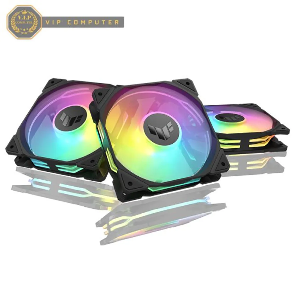 خربد فن کیس ایسوس بسته 3 عددی ASUS TUF Gaming TR120 1R ARGB Black