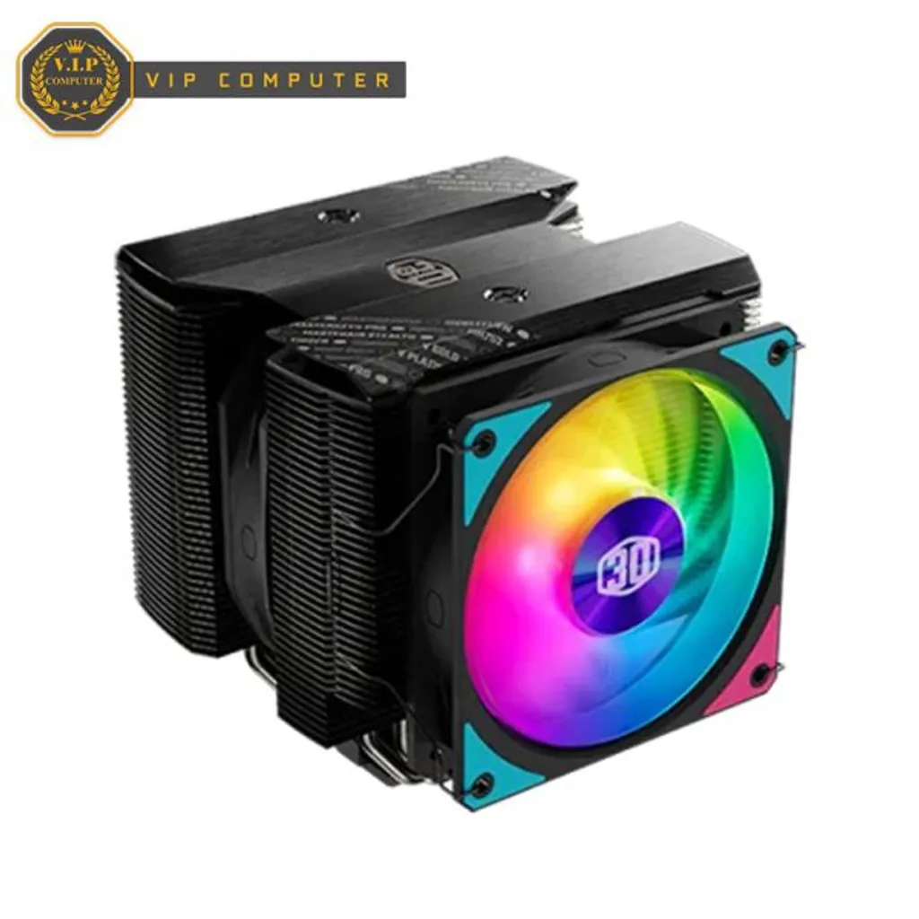 خنک کننده CoolerMaster MA824 Stealth 30 Years Edition ARGB