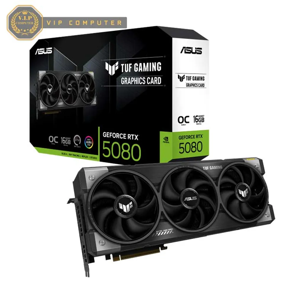 کارت گرافیک ASUS TUF Gaming RTX 5080 16GB GDDR7 OC